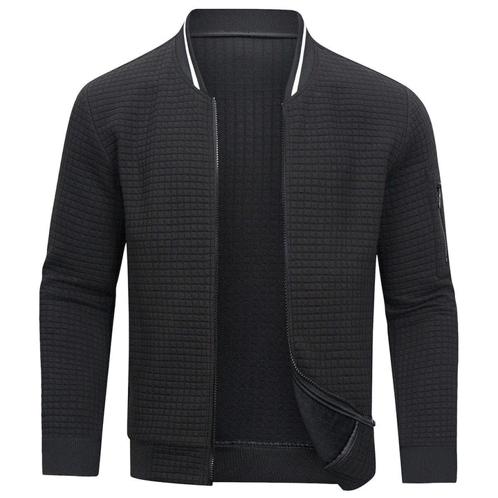 Hector | Channel Quilted Zip Jacket