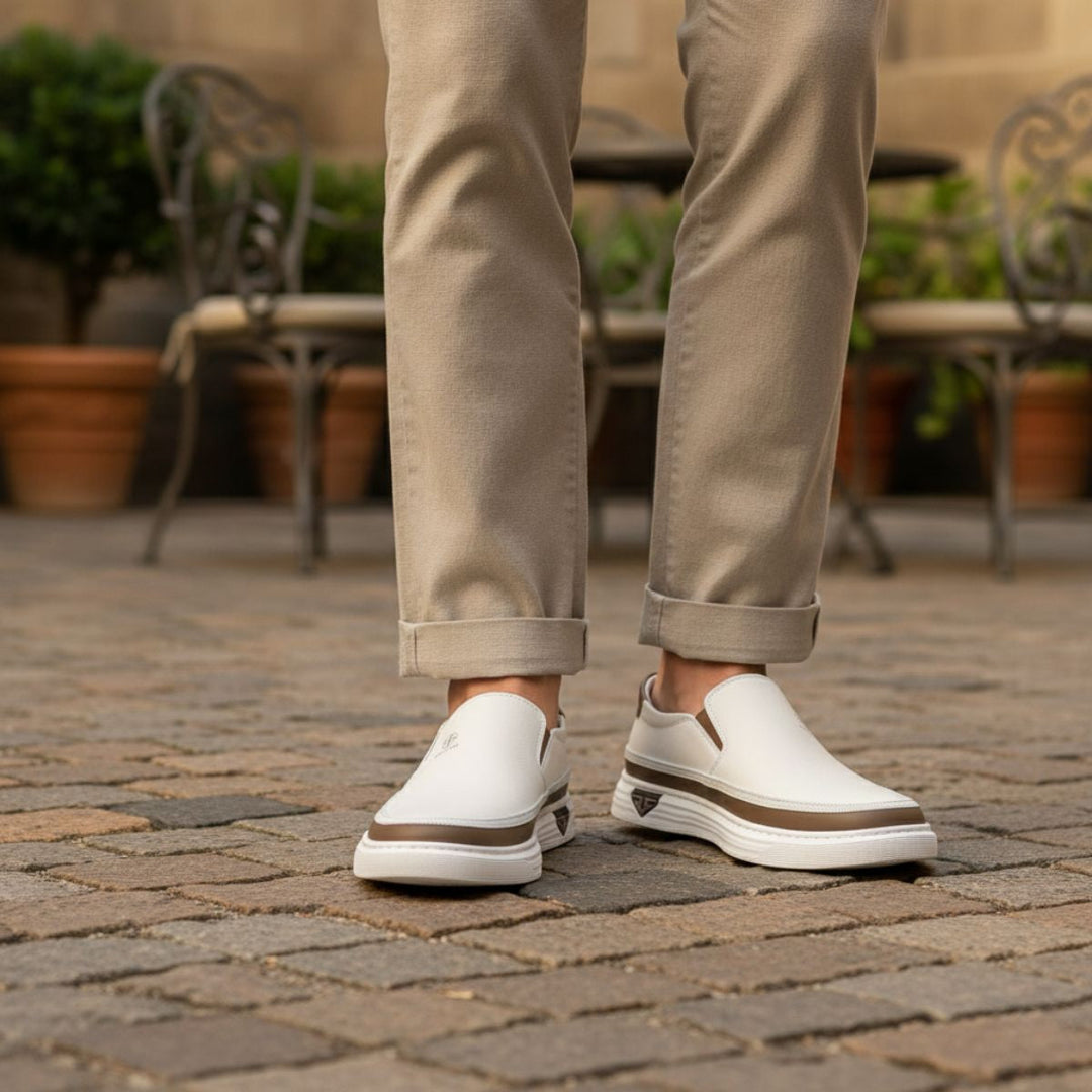 Ismael | 100% Leather Slip On Shoes