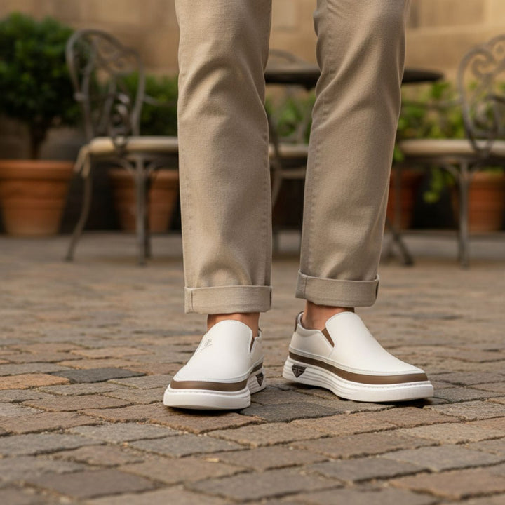 Ismael | 100% Leather Slip On Shoes