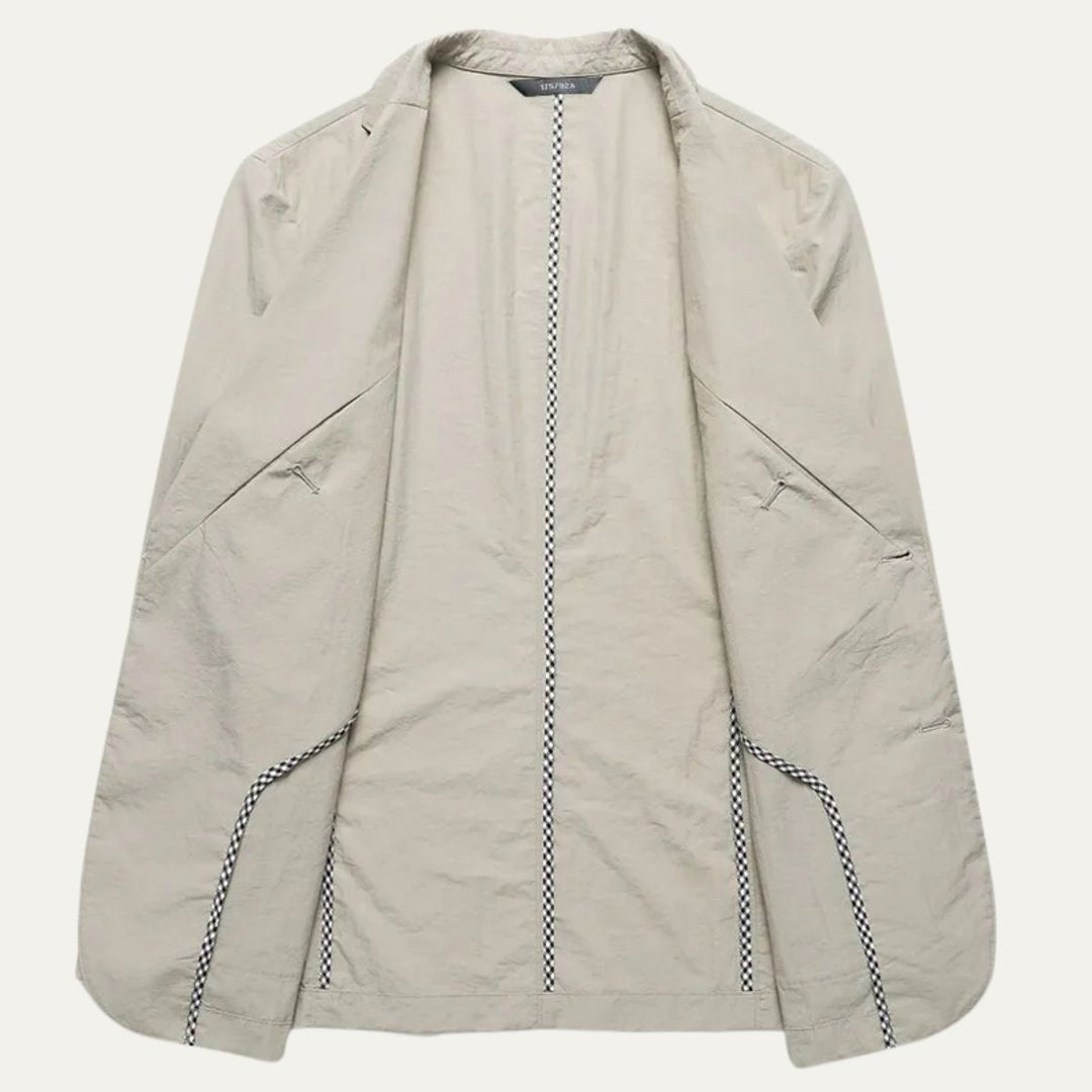 Roch | Cotton Notch Lapel Blazer