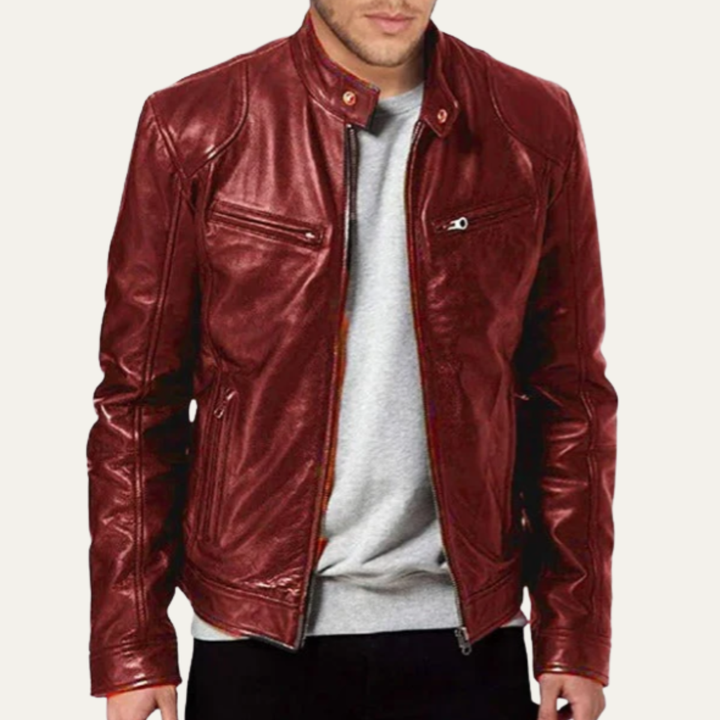 Eloi | Zip Front Biker Jacket