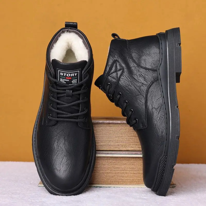 Aurelien | Insulated Leather Snow Boot