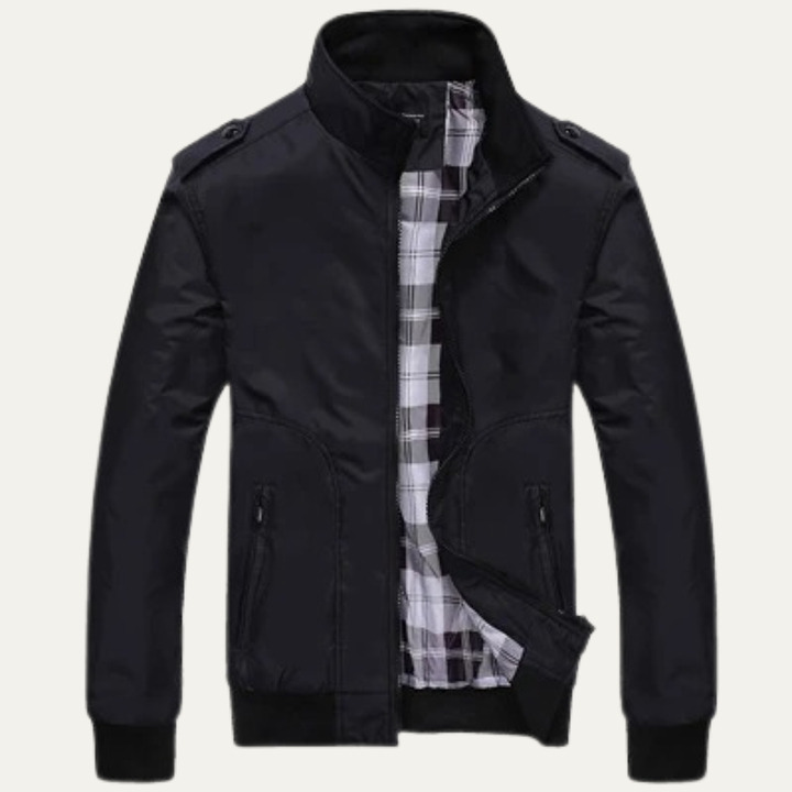 Jules | Stand Collar Bomber Jacket