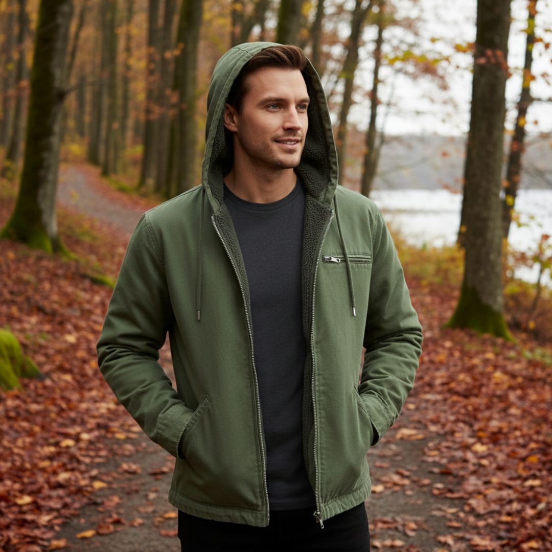 Anatole | Thick Fleece Hooded Jacket