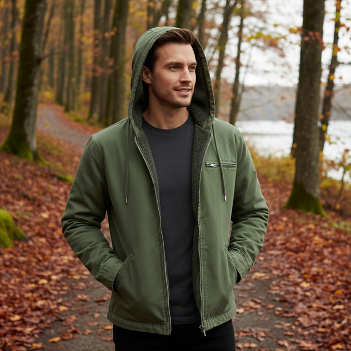 Anatole | Thick Fleece Hooded Jacket