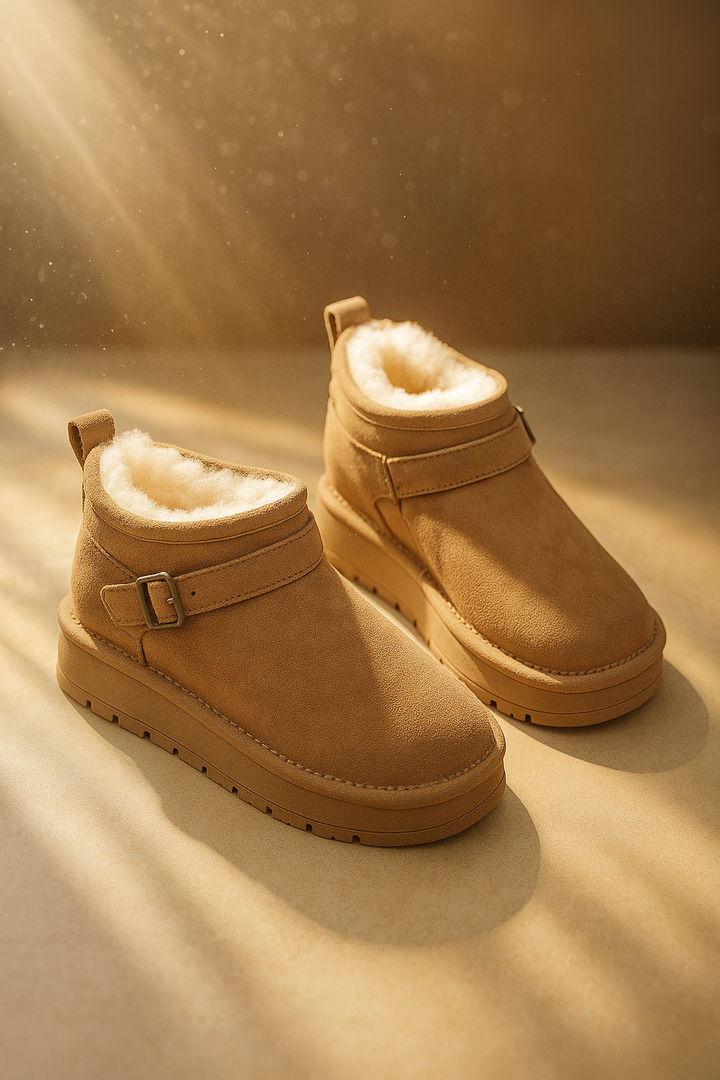 Faye | Fur-Lined Platform Snow Boots