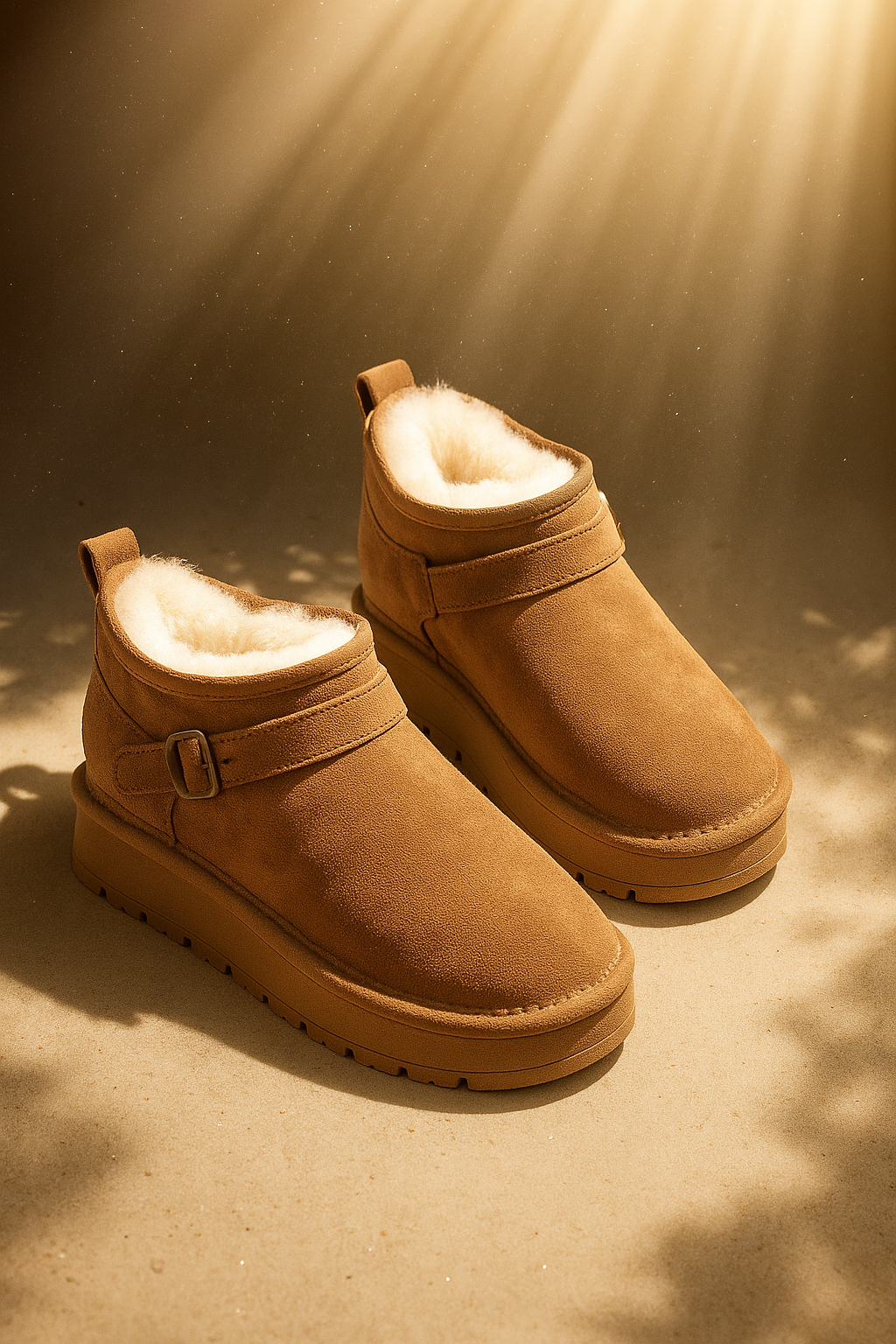Faye | Fur-Lined Platform Snow Boots