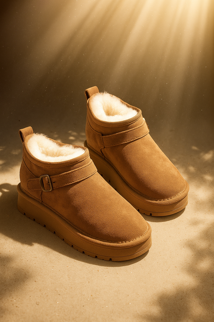 Faye | Fur-Lined Platform Snow Boots