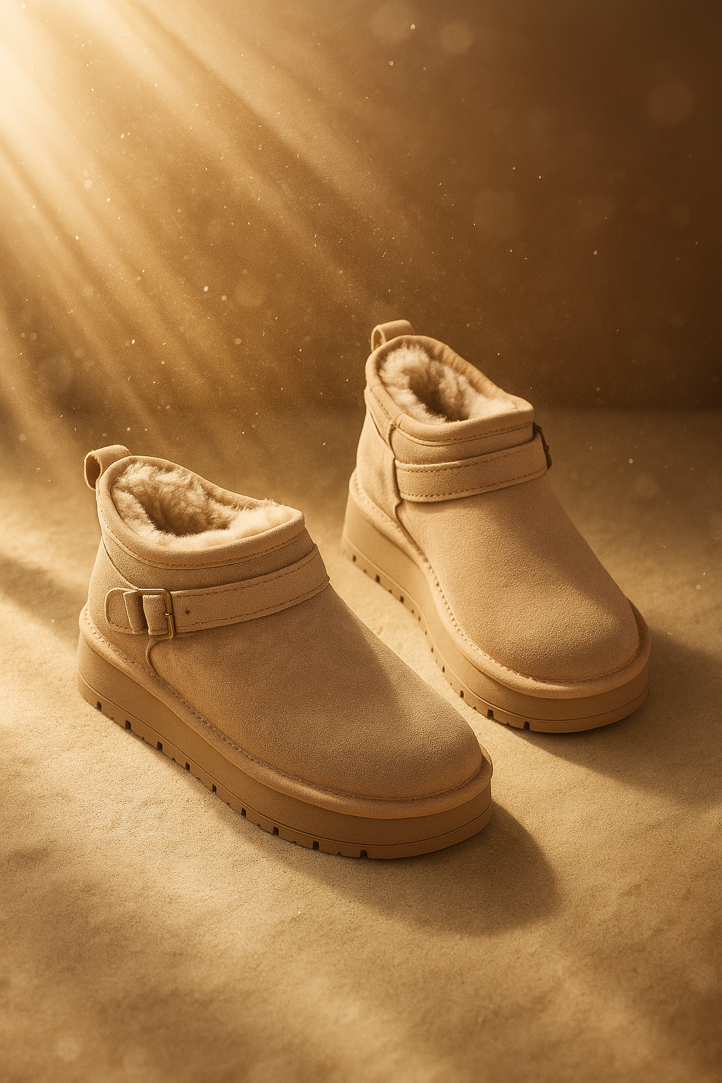Faye | Fur-Lined Platform Snow Boots