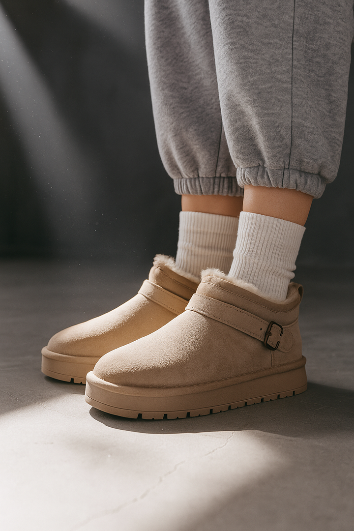 Faye | Fur-Lined Platform Snow Boots