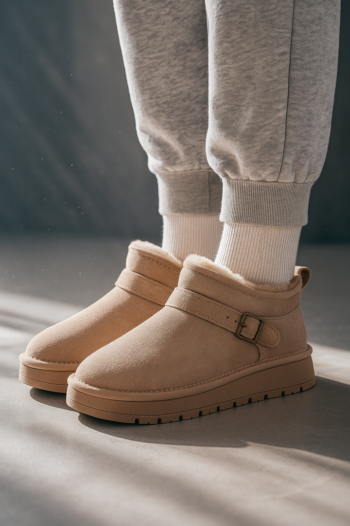 Faye | Fur-Lined Platform Snow Boots