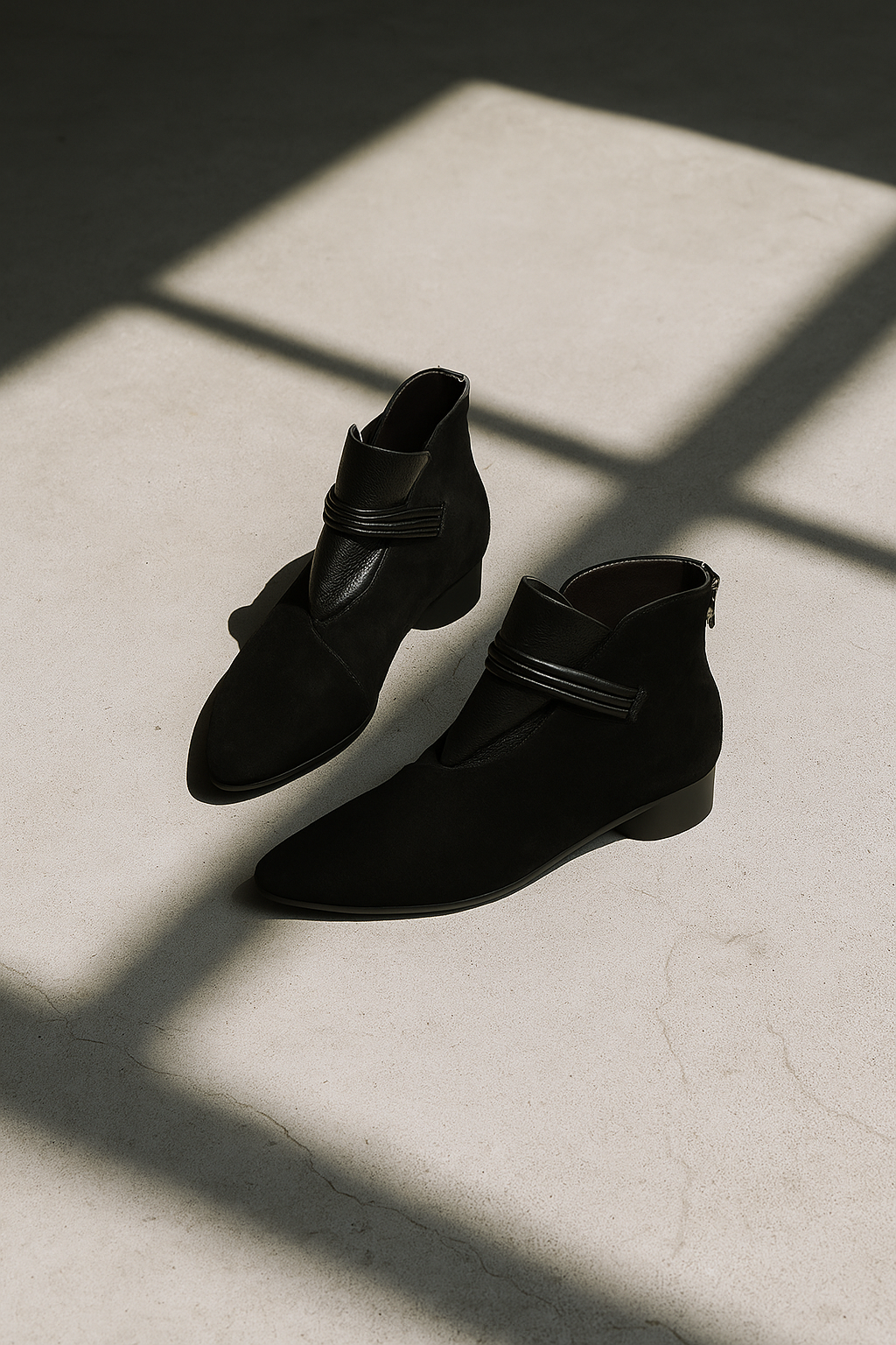 Rosemarie | Cow Suede Pointed Boots