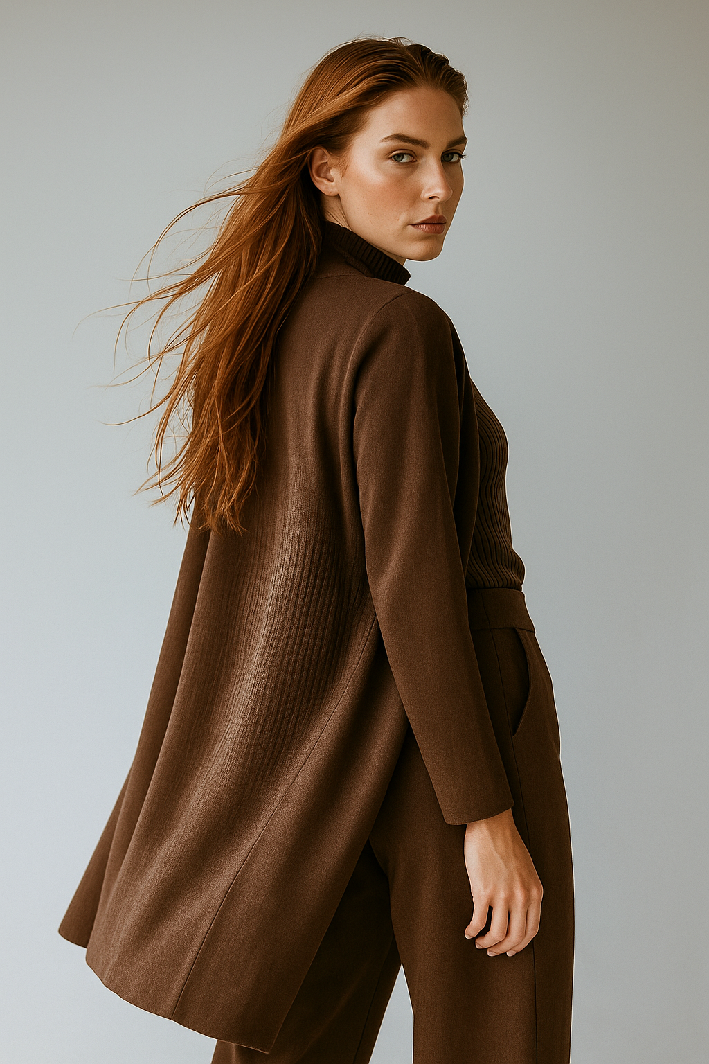 Valerie | Three Piece Ribbed Knit Set