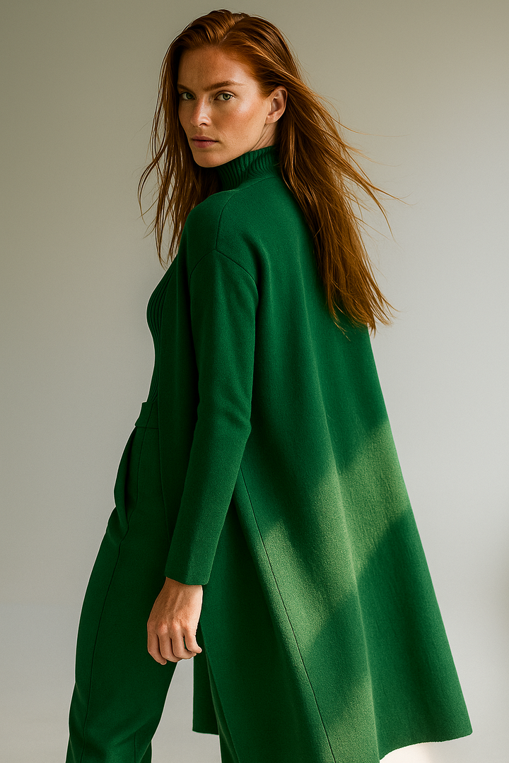 Valerie | Three Piece Ribbed Knit Set