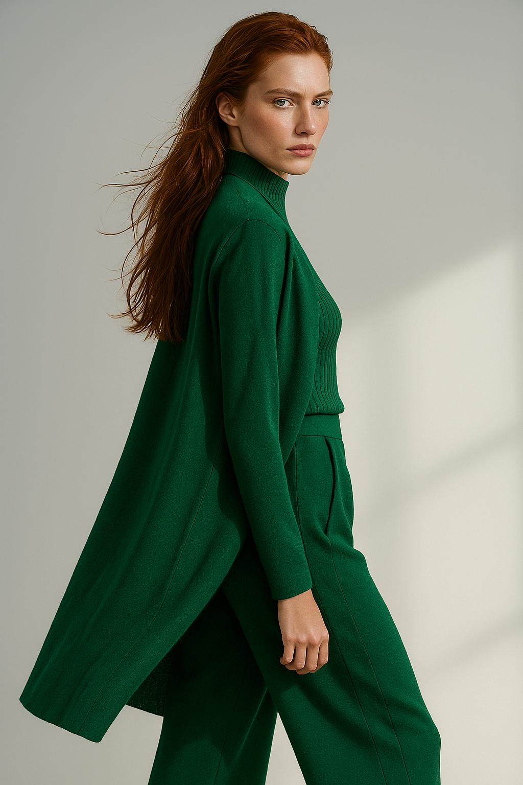 Valerie | Three Piece Ribbed Knit Set