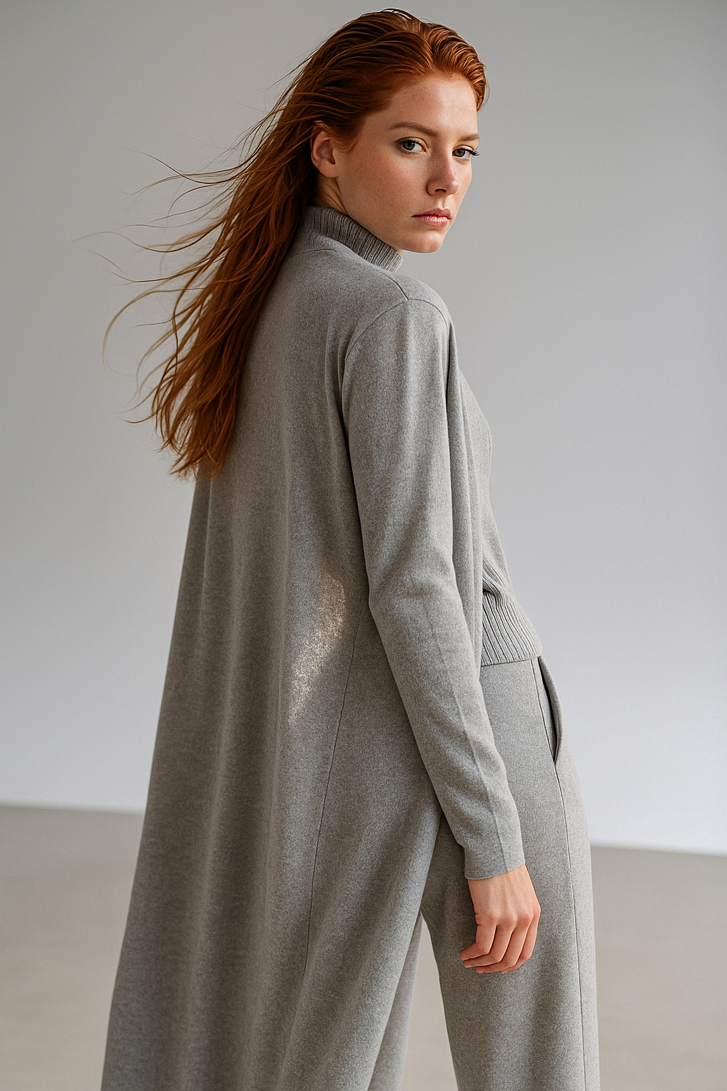 Valerie | Three Piece Ribbed Knit Set