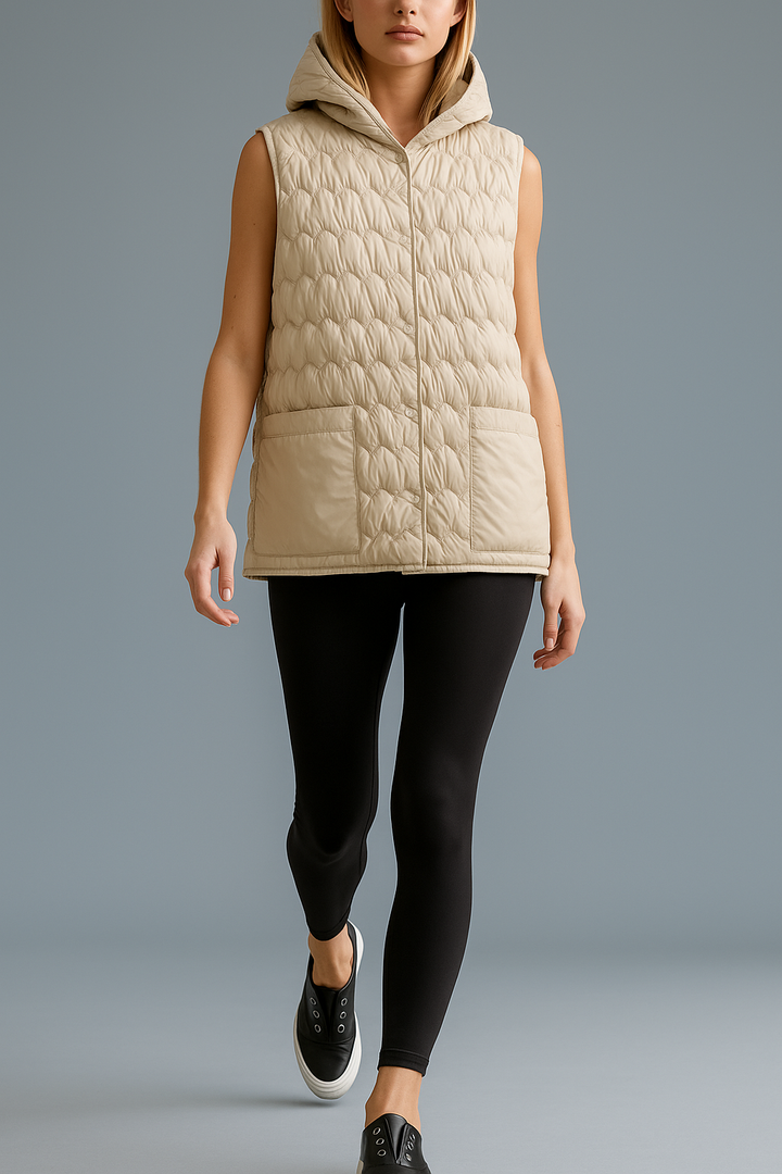 Gabrielle | 90% Down Hooded Vest