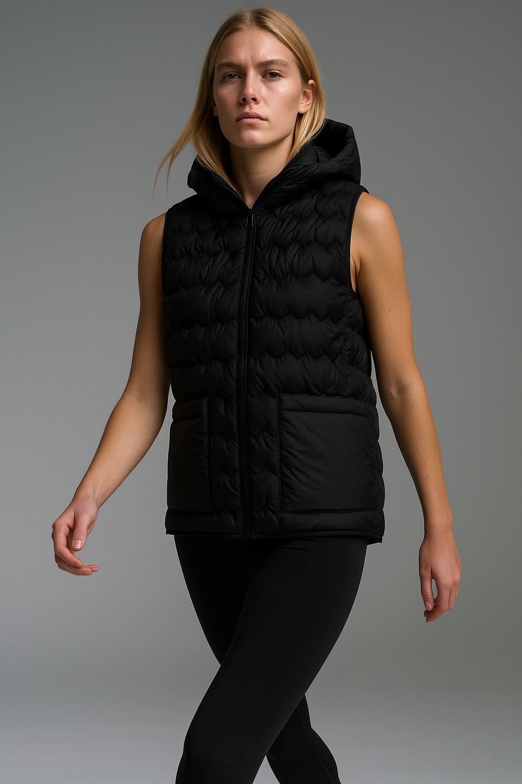Gabrielle | 90% Down Hooded Vest
