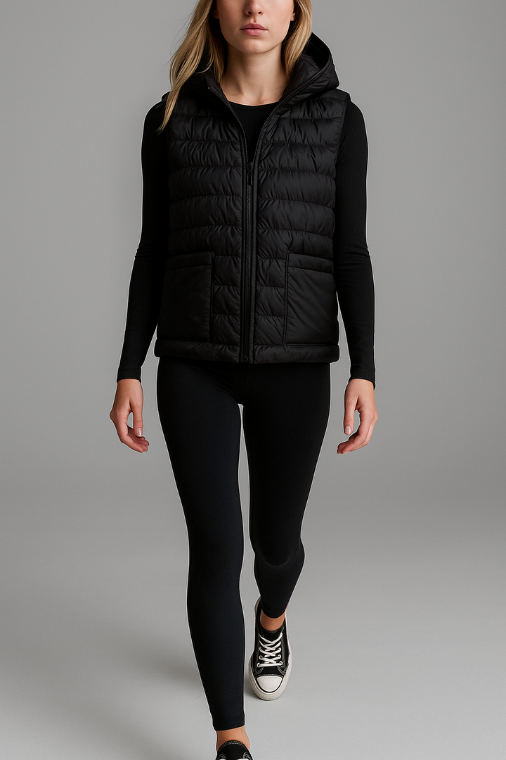 Gabrielle | 90% Down Hooded Vest