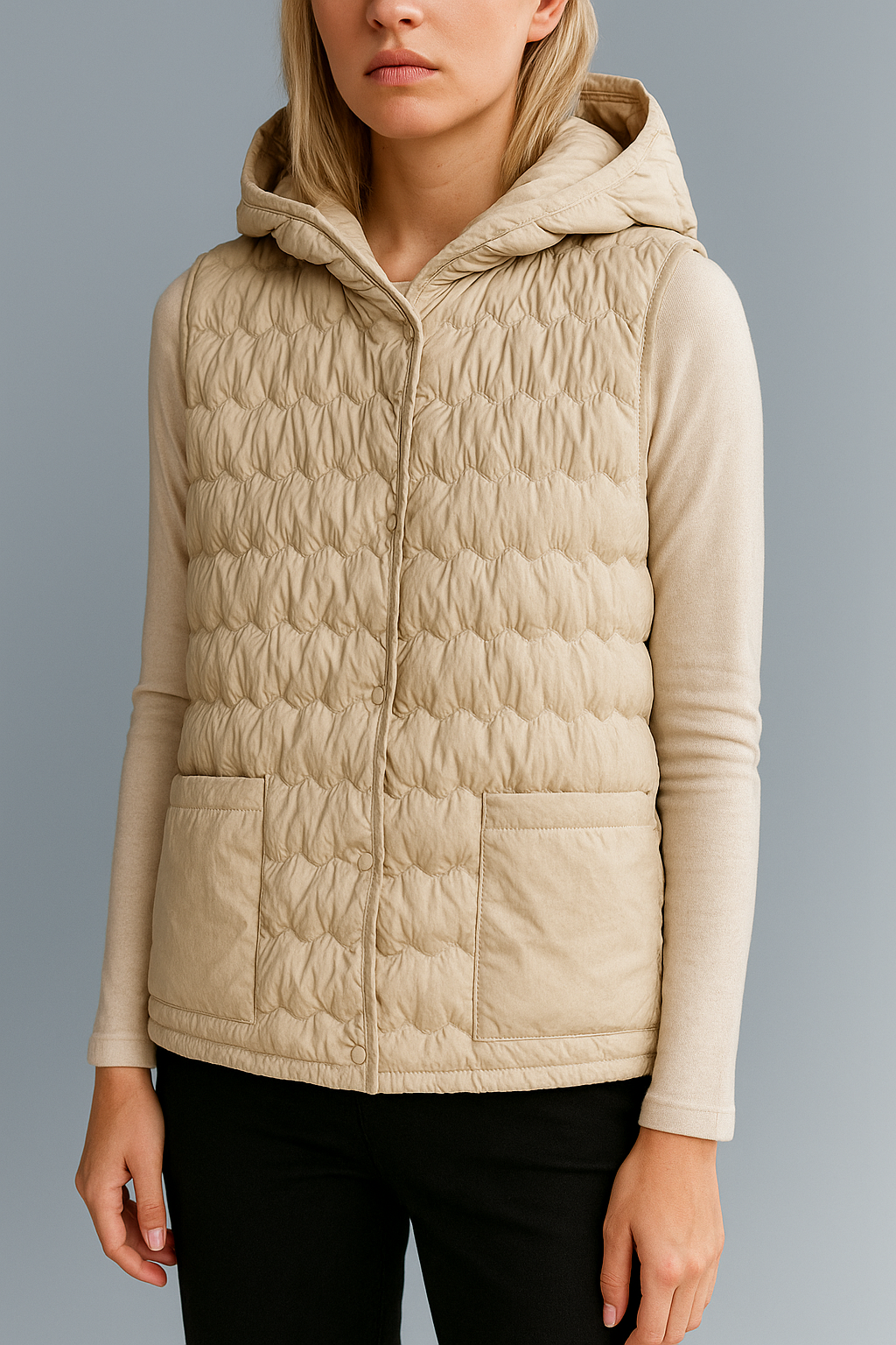 Gabrielle | 90% Down Hooded Vest