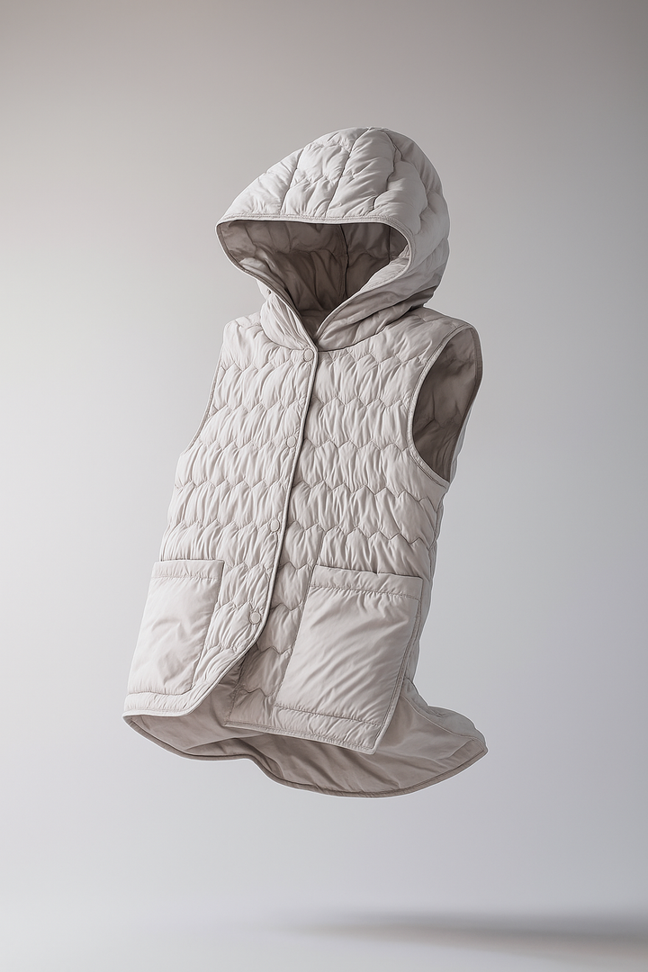 Gabrielle | 90% Down Hooded Vest