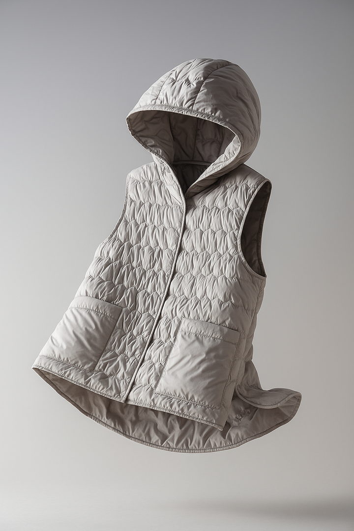 Gabrielle | 90% Down Hooded Vest