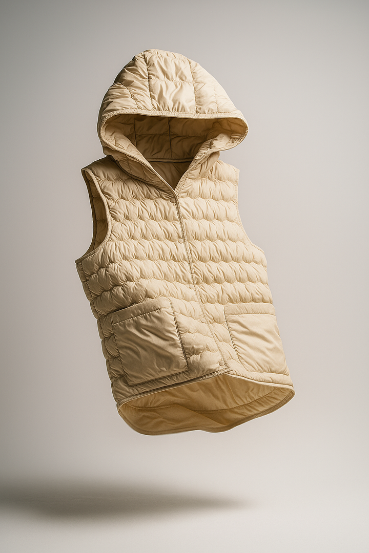 Gabrielle | 90% Down Hooded Vest