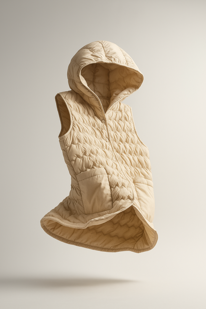 Gabrielle | 90% Down Hooded Vest