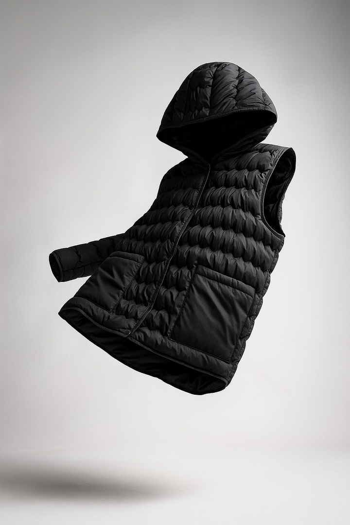 Gabrielle | 90% Down Hooded Vest