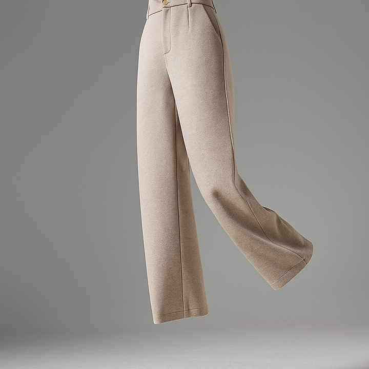 Lucile | 50% Wool Wide Leg Trousers