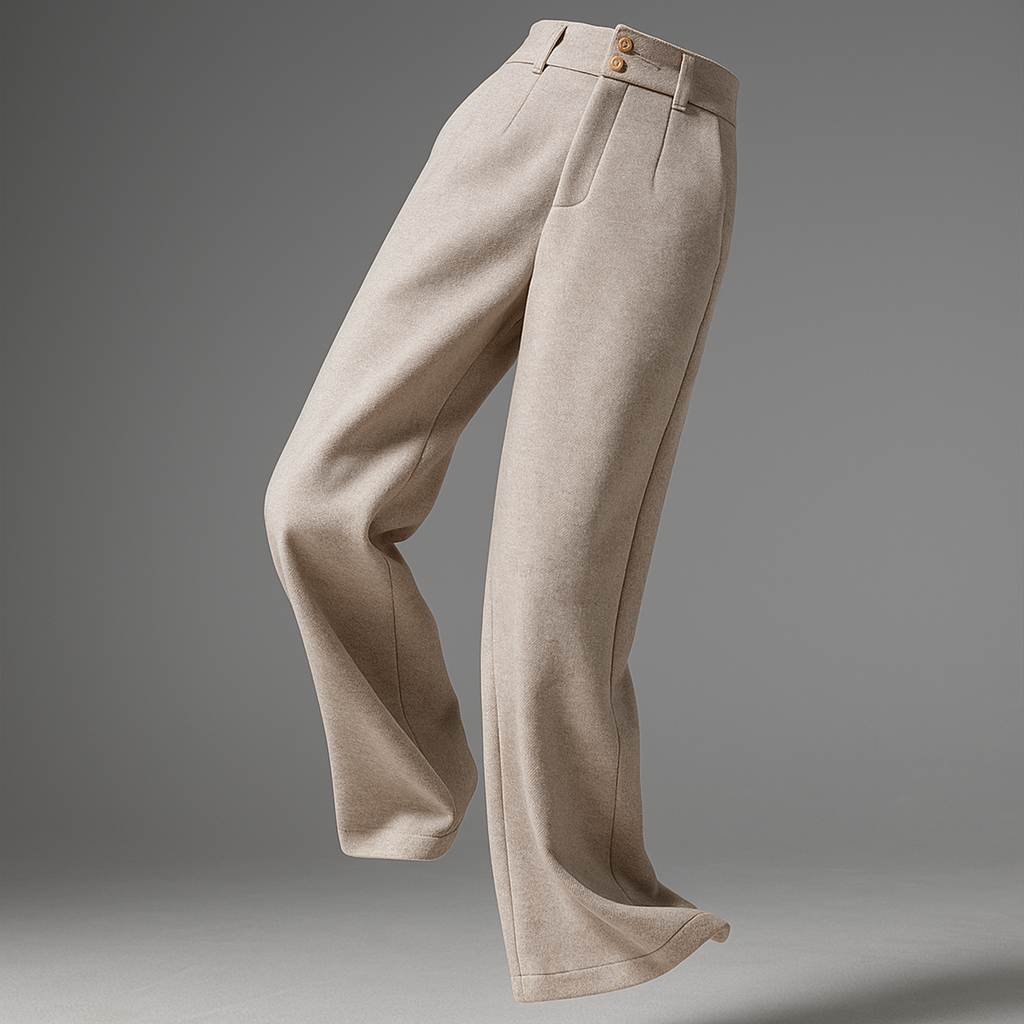 Lucile | 50% Wool Wide Leg Trousers
