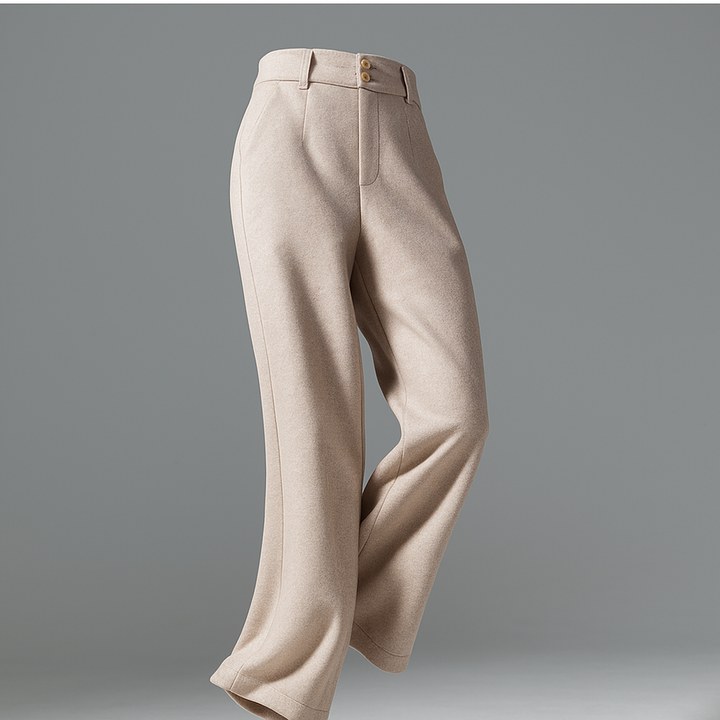 Lucile | 50% Wool Wide Leg Trousers