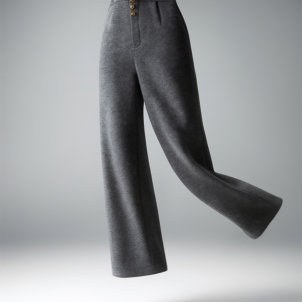 Lucile | 50% Wool Wide Leg Trousers