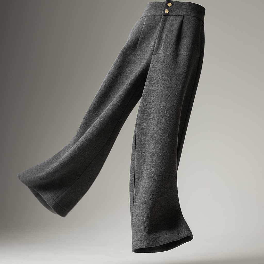 Lucile | 50% Wool Wide Leg Trousers
