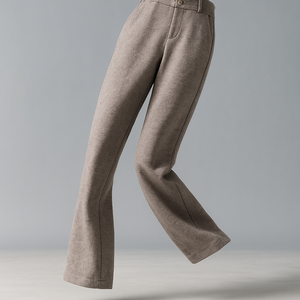 Lucile | 50% Wool Wide Leg Trousers