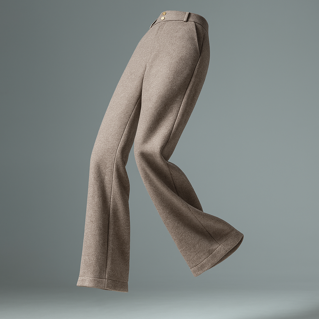 Lucile | 50% Wool Wide Leg Trousers