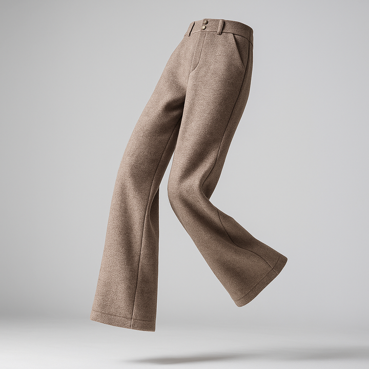 Lucile | 50% Wool Wide Leg Trousers