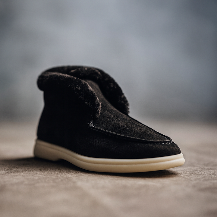 Lila | Shearling-Lined Loafer Boots