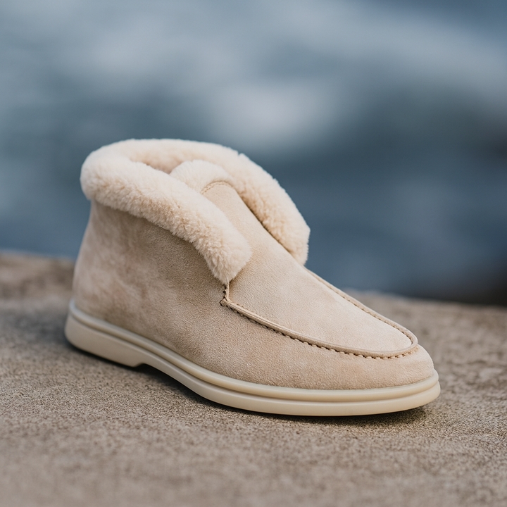 Lila | Shearling-Lined Loafer Boots