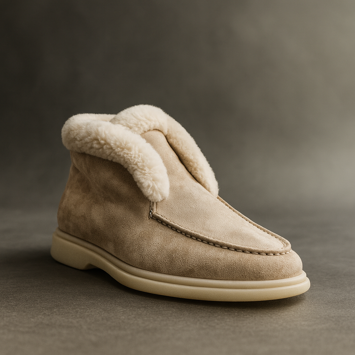 Lila | Shearling-Lined Loafer Boots