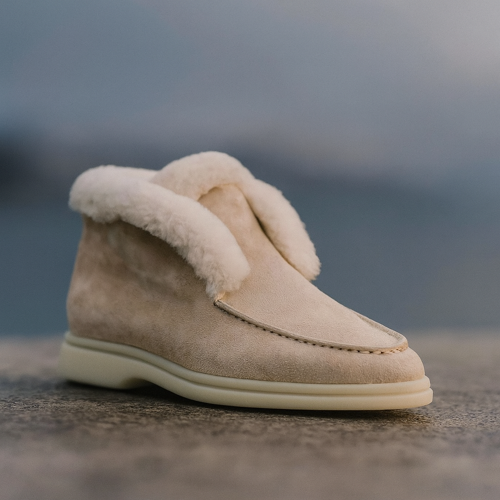 Lila | Shearling-Lined Loafer Boots