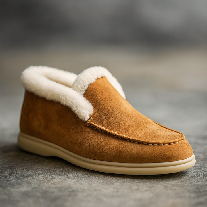Lila | Shearling-Lined Loafer Boots