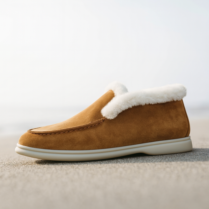 Lila | Shearling-Lined Loafer Boots