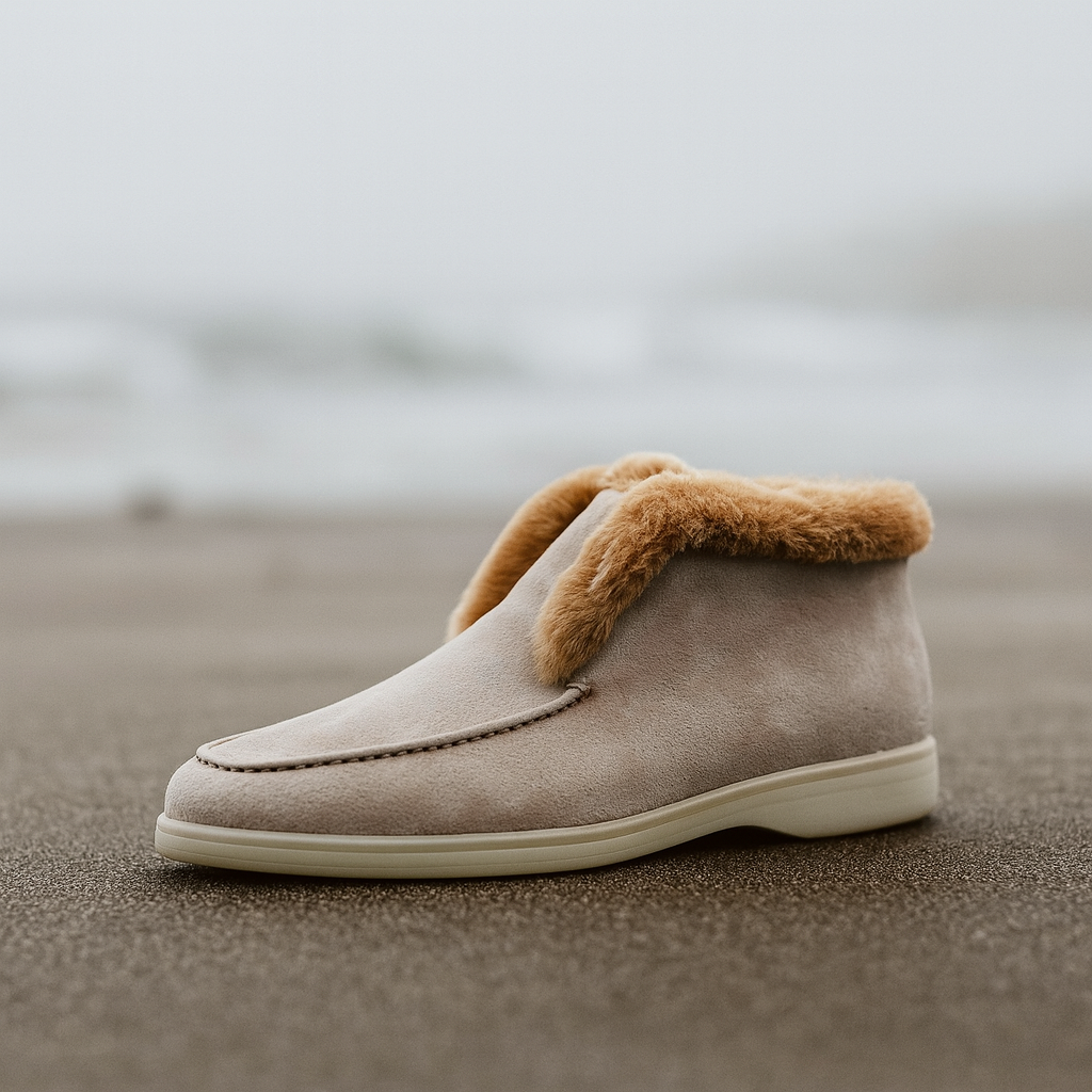 Lila | Shearling-Lined Loafer Boots