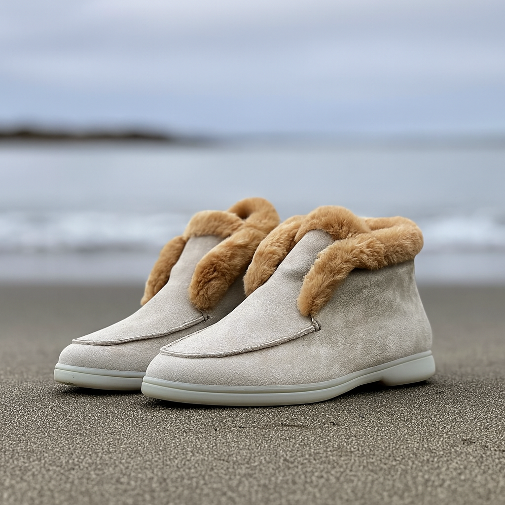 Lila | Shearling-Lined Loafer Boots