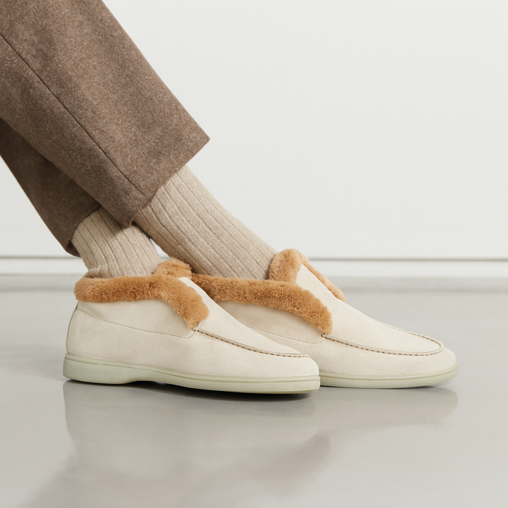 Lila | Shearling-Lined Loafer Boots