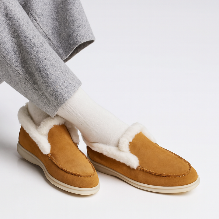 Lila | Shearling-Lined Loafer Boots