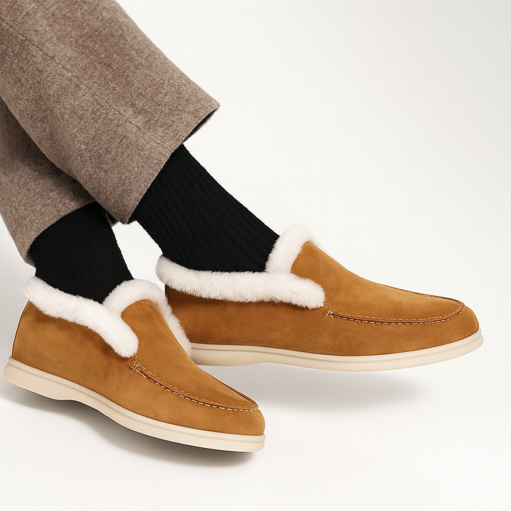 Lila | Shearling-Lined Loafer Boots