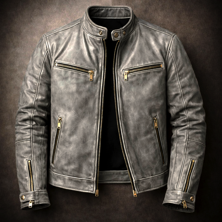 Gontran | Vintage Polish Leather Jacket