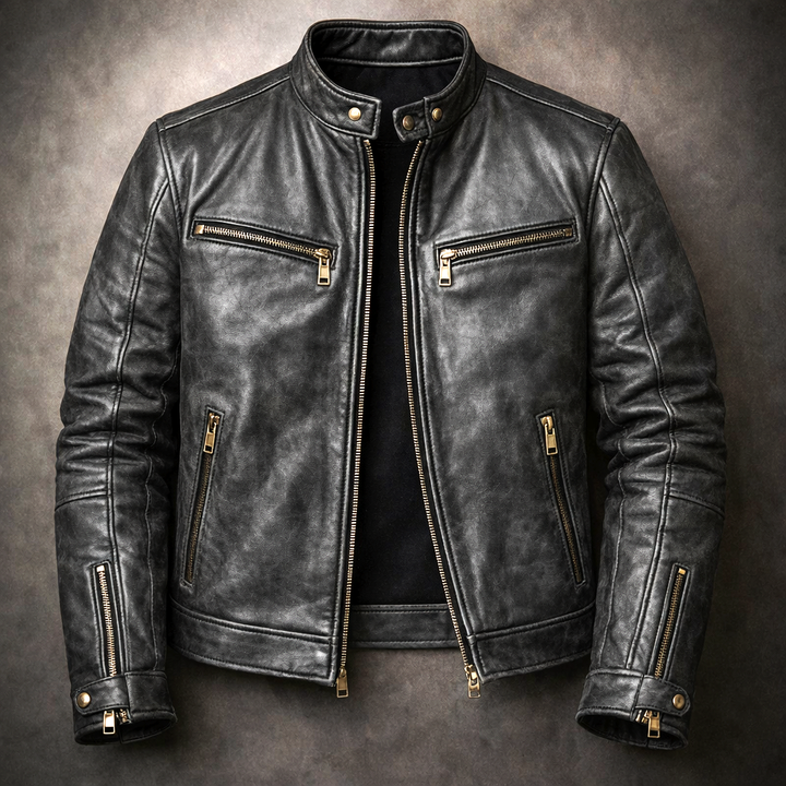 Gontran | Vintage Polish Leather Jacket